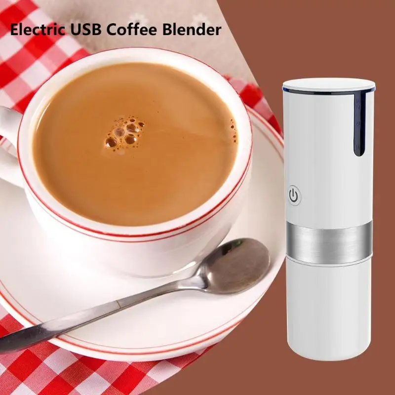 New2 In 1 Capsule & Ground Mini Espresso Portable Coffee Maker Hot And
Cold Extraction Usb Electric Coffee Powder Making Machine