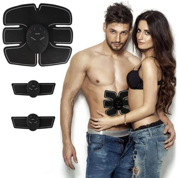 

Automatically Muscle Stimulator Body Slimming Sticker Arm Hip Abdominal Exerciser Training Device Body Building Tool Dropship
