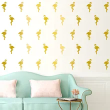 Вентилятор xi 2736 детская спальня настенное украшение, настенное украшение наклейки DIY креативные настенные наклейки тренд фламинго