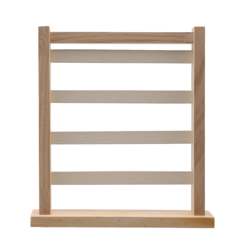 

4 Layers Jewelry Display Rack Storage Necklace Rack Jewelry Rack Earrings Shelf Jewelry Window Display Props