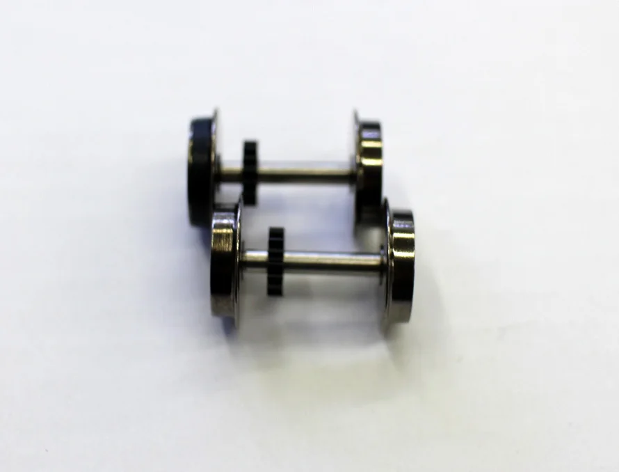 1:87  HO proportional train  wheel  Electric train model universal wheel accessories  6pcs/bag 3