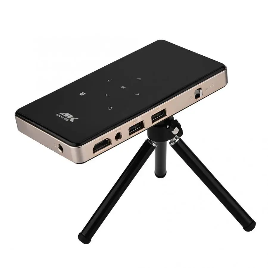 Домашний кинотеатр 2 4G WiFi 1080P микро проектор 4K 30-120in проекция 32 Гб TF карта Wi-Fi