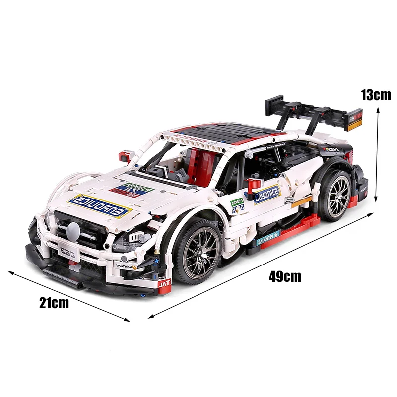 Форма KING 13075 Technic AMG C63 DTM спортивный гоночный автомобиль модель комплект