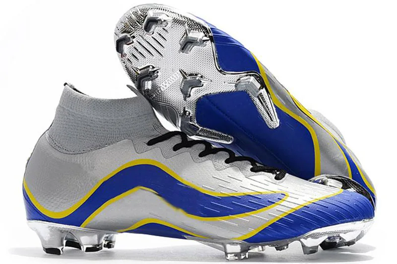 Супертонкие VI 360 Elite FG KJ 6 XII 12 CR7 Ronaldo Neymar, высокие футбольные бутсы для мужчин и женщин и мальчиков, футбольные бутсы, американские размеры