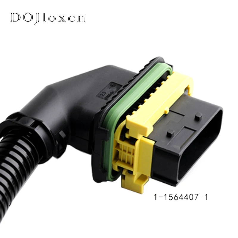 1/5/10/20 Sets TE 15 16 18 Pin ECU 2-1563878-1 1-1564407-1 Auto Electric Housing Plug Wire Harness Cable Waterproof Connector