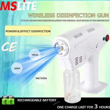 

novedades 2020 wireless sanitized gun eletrik wireless electric fog machine sanitizer fog machine