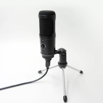 

Karaoke Microphone Condenser Computer Live Game Laptop PC USB Mini Studio Brocasting Recording Omnidirection Vocal Mic