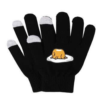 

Anime Gudetama Gloves woman man finger gloves Cotton Warm Gloves Non-slip Touch Screen Gloves