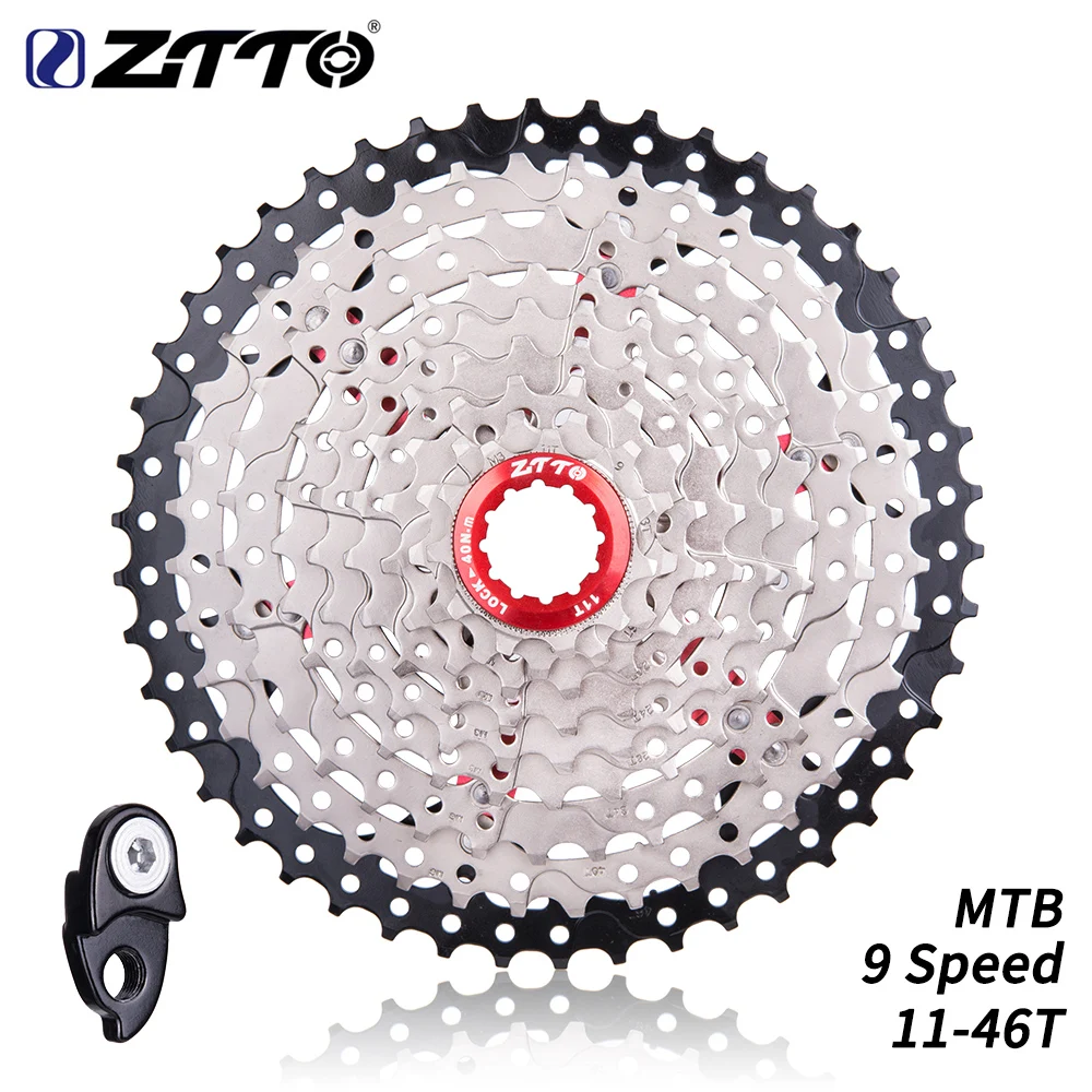 ztto 超軽量スプロケット 11s 11-30 Ztto mtb 9速度11-46tカセットハンガー延長9 sスプロケット9速度