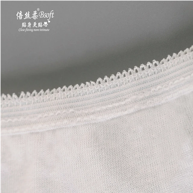 12 Pieces Disposable Period Panties White Breathable For Maternity