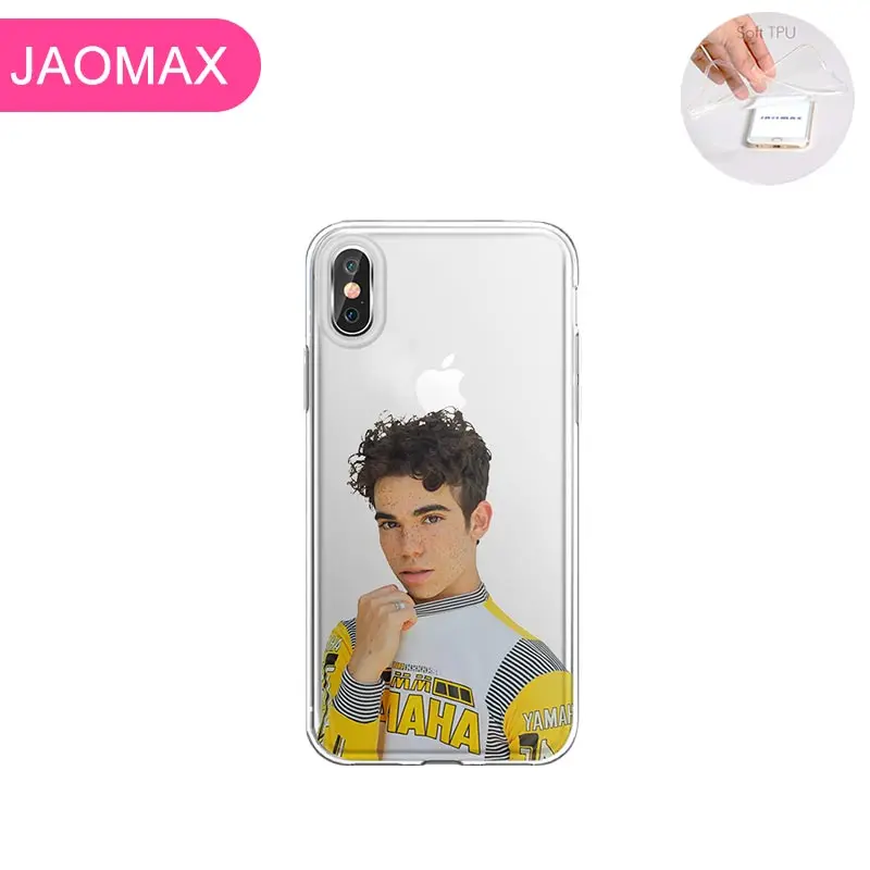 Прозрачный мягкий силиконовый чехол Jaomax Cameron Boyce для iPhone 11 5S SE 6 S 7 8 Plus X Xs Max Xr Чехлы