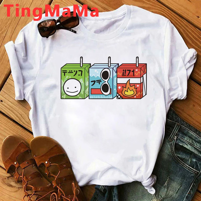 Ranboo T Shirt Men Kawaii Cartoon Games T-Shirt 5