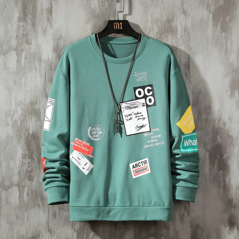 

2020 Solid Print Color Sweatshirt Men'S Hoodies Spring Autumn Hoody Casual Streetwear Clothes