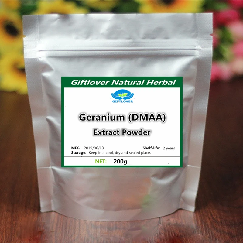 

Organic Geranium Extract Powder 20:1(DMAA),Improve PMS Menopause Problem, Help Liver and Kidney Discharges Poison,Diuresis