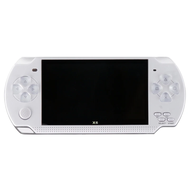 Video Game Console Player X6 for PSP Game Handheld Retro Game 4.3 inch Screen Mp4 Player Game Player Support Camera,Video,E-book 