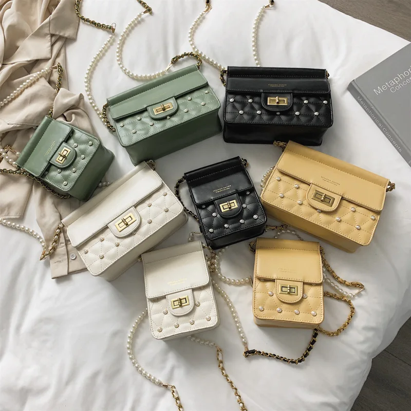 

Female Crossbody Bag For Women 2019 High Quality PU Leather Luxury Handbag Designer Sac Main Ladies Chain Shoulder Messenger Bag