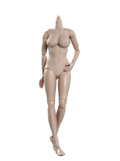 6 Action Figure Body, Wheat-colored Skin
