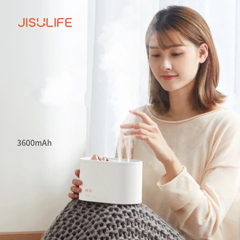 1000ml Humidifier Wireless Rechargeable Aroma Essential Oil Diffuser 3600mAh Built-in Battery Humid