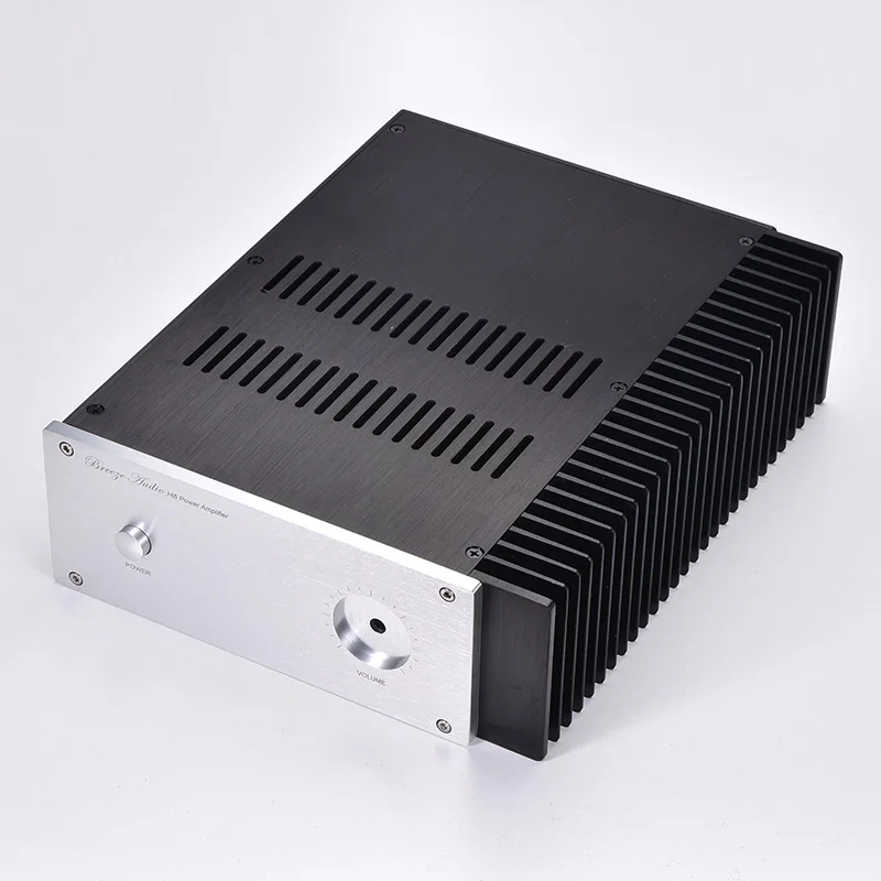 Алюминиевый чехол с одним радиатором BRZHIFI JC229 для усилителя мощности