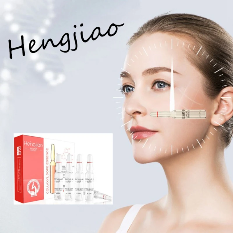 

Six-Peptide Ampoule Serum Moisturizing Anti-wrinkle Tighten Skin Shrinking Pores Anti-aging Face Essence 2019
