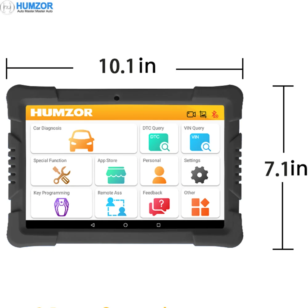 Humzor NexzDAS Pro Scanner per Sistema Completo OBD2 con Tablet da 9.6  Pollici