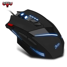 Проводная игровая мышь, 7 кнопок, 7200 dpi, светодиодный, оптическая, USB, компьютерная мышь, геймерские мыши, игровая мышь для ПК, ноутбука, эргономичная мышь