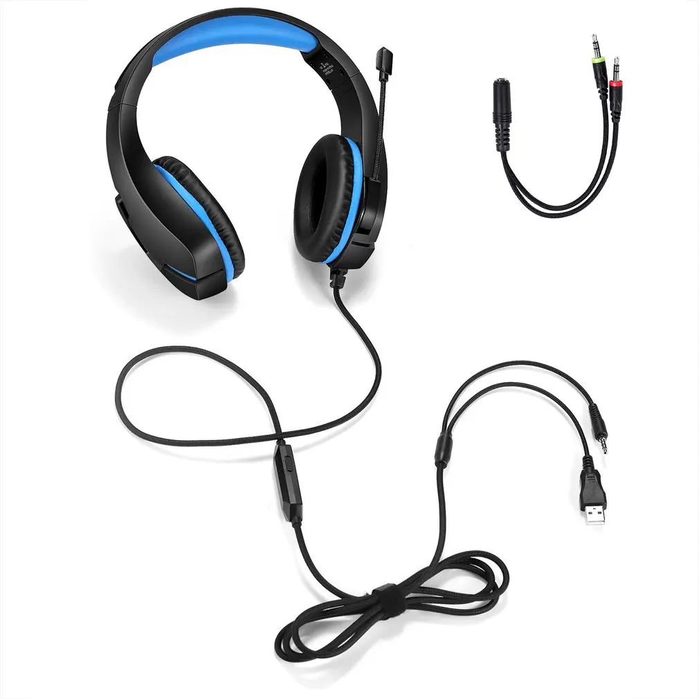 J10 Gaming Headsets Stereo High Definition Over Head Gaming Headphone Noise Canceling Gaming Headphone