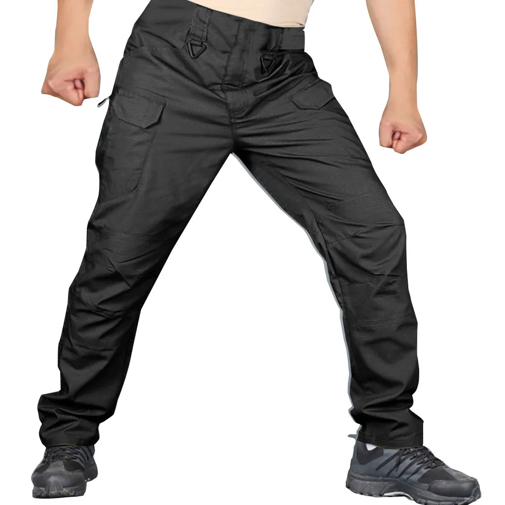 Устойчивые к царапинам водонепроницаемые брюки для походов, походов, скалолазания, модные повседневные уличные хип-хоп мужские джоггеры, брюки#45