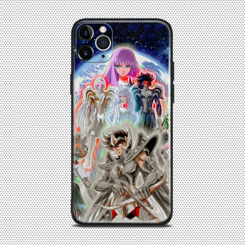 Saint seiya аниме постер для iPhone se 6 6s 7 8 plus x xr xs 11 pro max Мягкий силиконовый чехол телефона