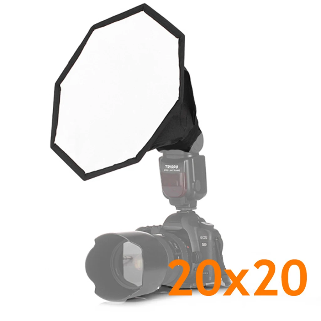 Софтбокс Speedlight диффузор студийный отражатель для вспышки света Универсальная монтажная камера видеокамера непрерывного освещения