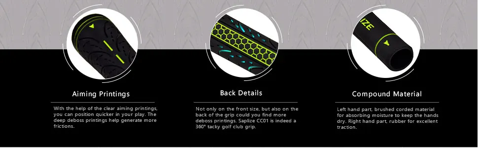 Splize Golf-Grips 13 шт/лот среднего размера высококачественные резиновые ручки для клюшек для гольфа 4 цвета на выбор