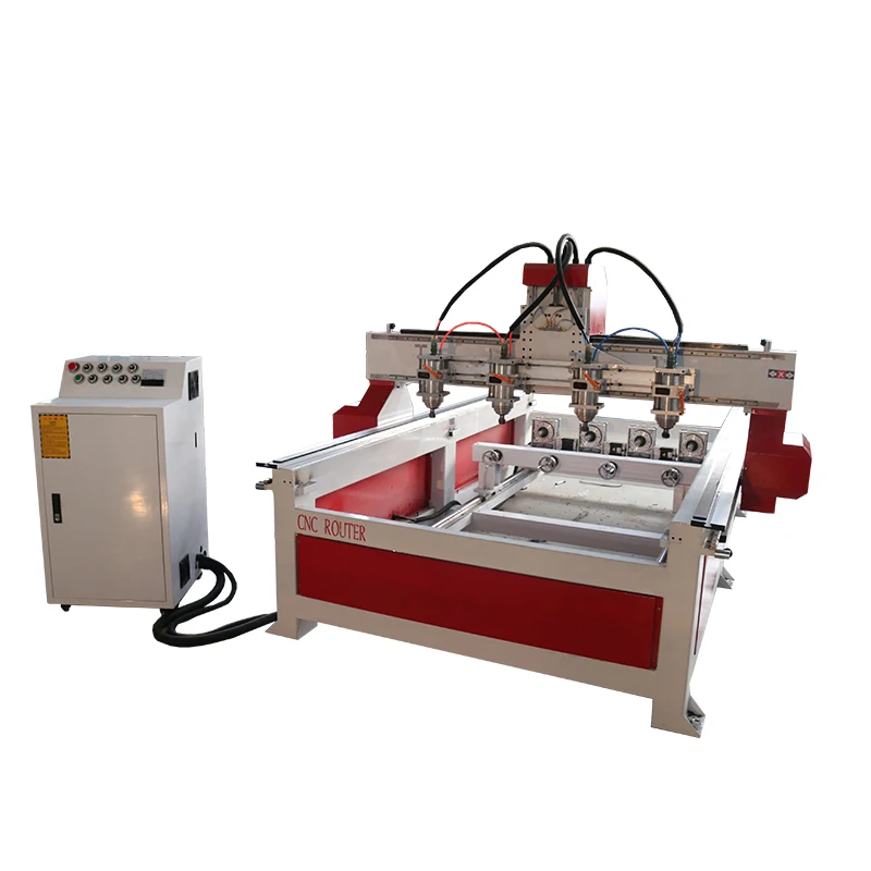 

Multi Spindle CNC Lathe 2 4 6 8 multi heads 3D Wood CNC Router Machine