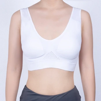 

Bras For Women Plus Size Seamless Bra With Pads Easy Comfort Bra Active Everyday Push Up Bralette Vest Wireless Brassiere