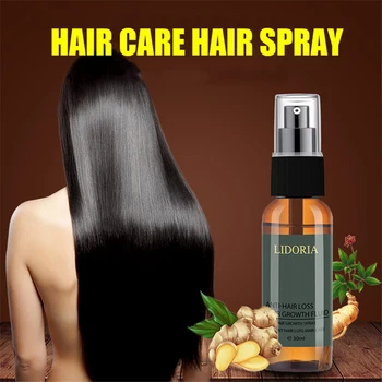 

Lidoria 30ml ginger shouwu hair care spray for daily hair care leave-on spray hair care