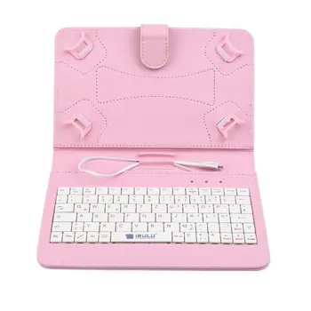 

Ultra-Slim 7 Inches Adjustable Tablet Case Keyboard Stand Cover for Android Tablet with Micro USB Connection (German Version)