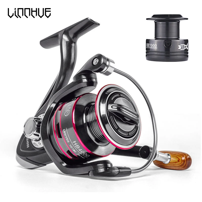 Fishing Reel All Metal Spool Spinning Reel 8KG Max Drag Stainless Steel Handle