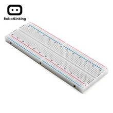 MB-102 Макет 170/400/830 Точка Solderless Прототип печатной платы комплект для Arduino Прото Щит распределения соединительные блоки