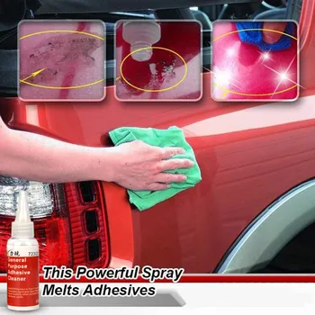 

Paint Care Instant Adhesive Remover Spray Quick Degumming Cleaning Car Shellac Guano Get That Sticky Adhesive Residue Off Auto