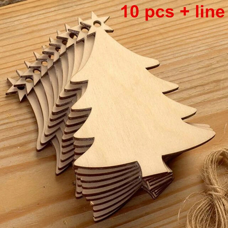 10pcs Рождественские украшения для дома, 20 светодиодов, Рождественские елочные украшения, снежные хлопья, светодиодные огни, рождественские новогодние гирлянды, B - Цвет: 10pcs