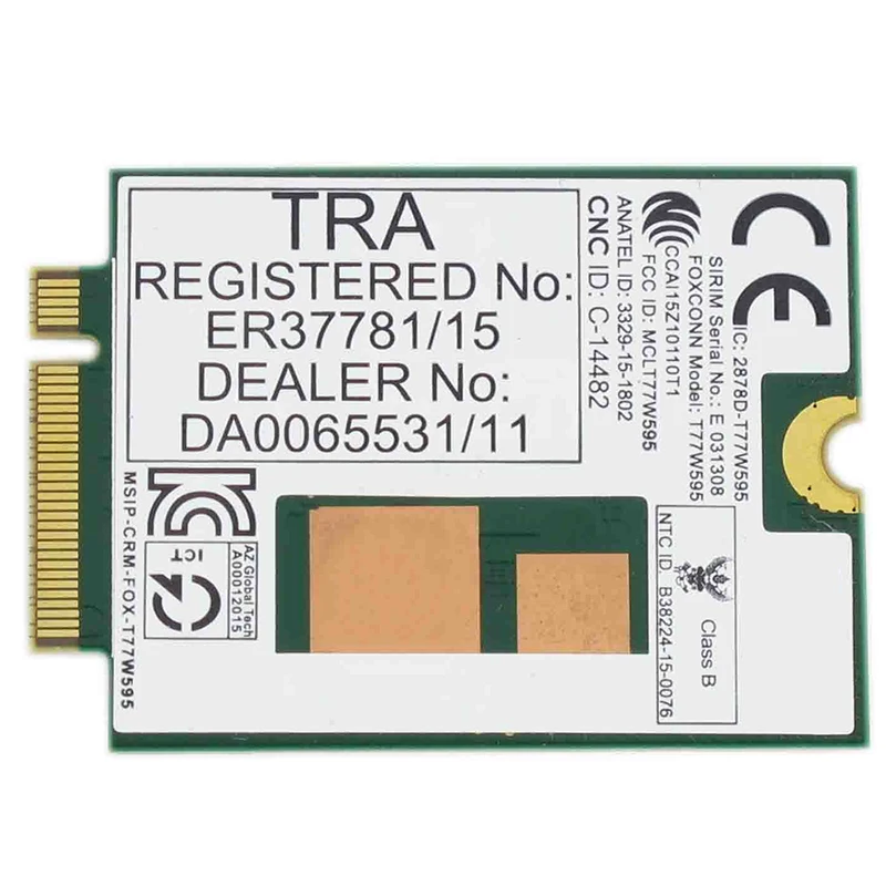 Lt4120 X5 LTE T77W595 796928-001 аккумулятор большой емкости 4G WWAN M.2 150 Мбит/с LTE модем для hp Elite X2 840 850 G3 640 650 645 G2