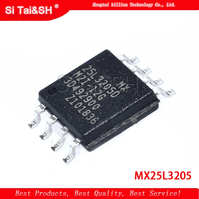 5 шт. MX25L3205 MX25L3205DM2I-12G 32 Мбит 4MSPI FLASH SOP-8 | Электронные компоненты и принадлежности