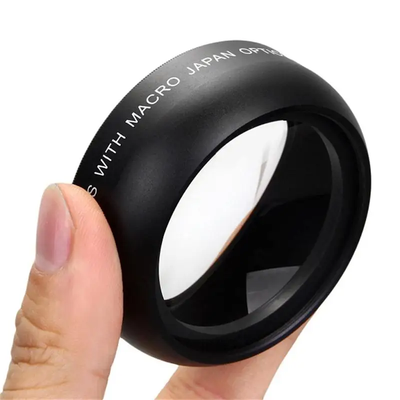58MM 0.45x Wide Angle Lens + Macro Lens for Canon EOS 350D/ 400D/ 450D/ 500D/ 1000D/ 550D/ 600D/ 1100D Nikon wide angle conversion lens