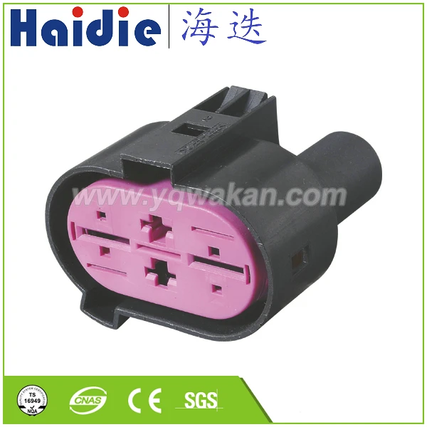 

Free shipping 5sets 4pin Auto Electri waterproof harness Electric plug cable connector 1J0 906 234