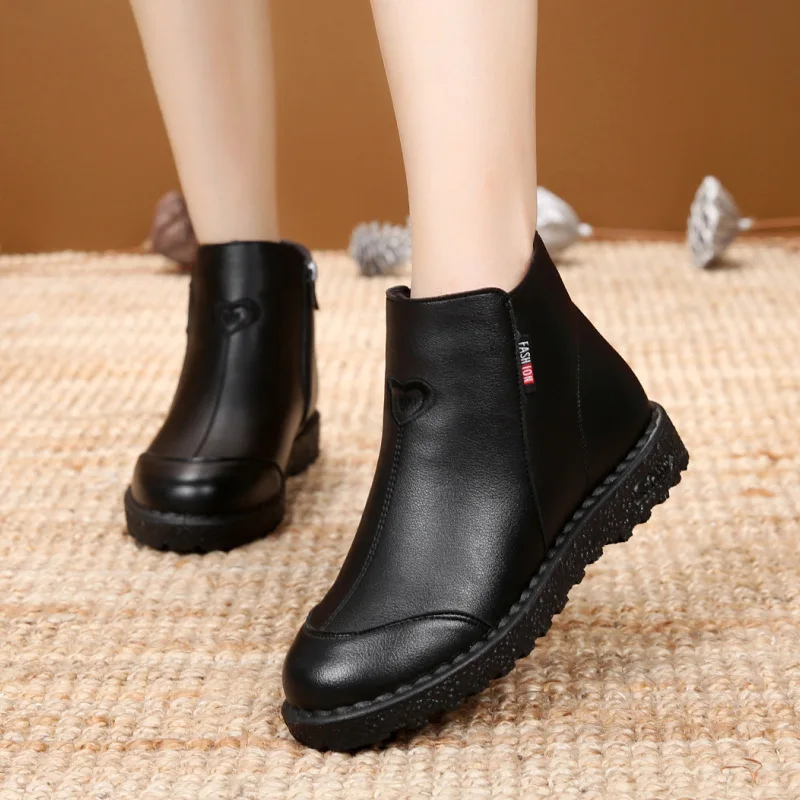 

2019 New Fashion Women Ankle Oxford Boots Spring Western Martin Rain Shoes Woman Super Cool Low Heels Female Platform Boot 786