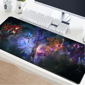 

Yuzuoan Cool League of Legends lock-edge mouse pad high quality multi-size optional game anti-skid table mat
