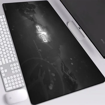 

ZSUXTC CSGO Mouse Pad Gamer Extra Big Desktop Mats with Anti-slip Rubber Pad Dirt-resist for Playing DOTA LOL CSGO Games