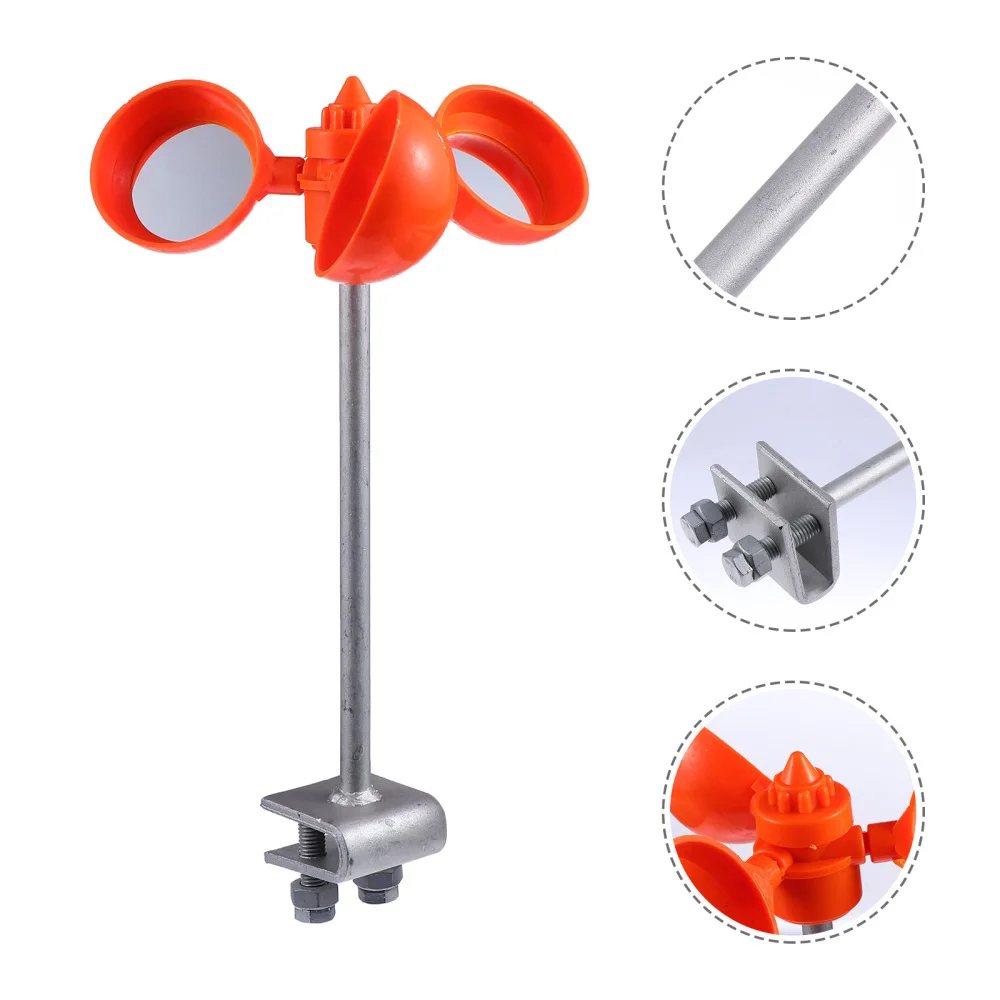 Reflective Mirror Pinwheel Bird Repellent Deterrent Scare Repeller