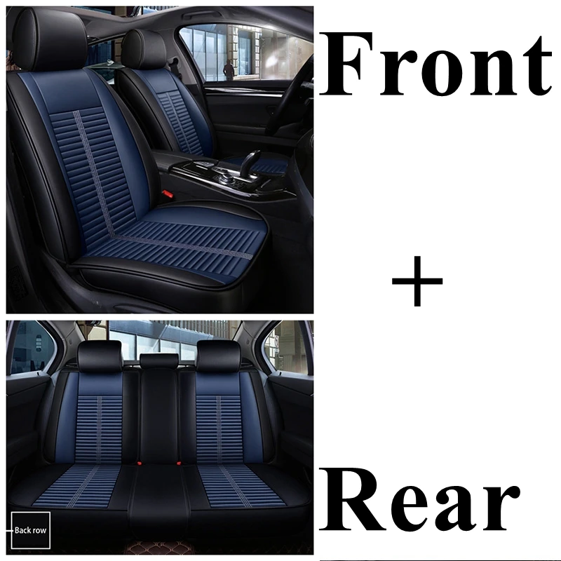 Чехол на Автокресло для kia ceed rio 3 rio sportage rio 4 sportage magentis sorento cerato optima soul picanto carnival maxima - Название цвета: black blue standard