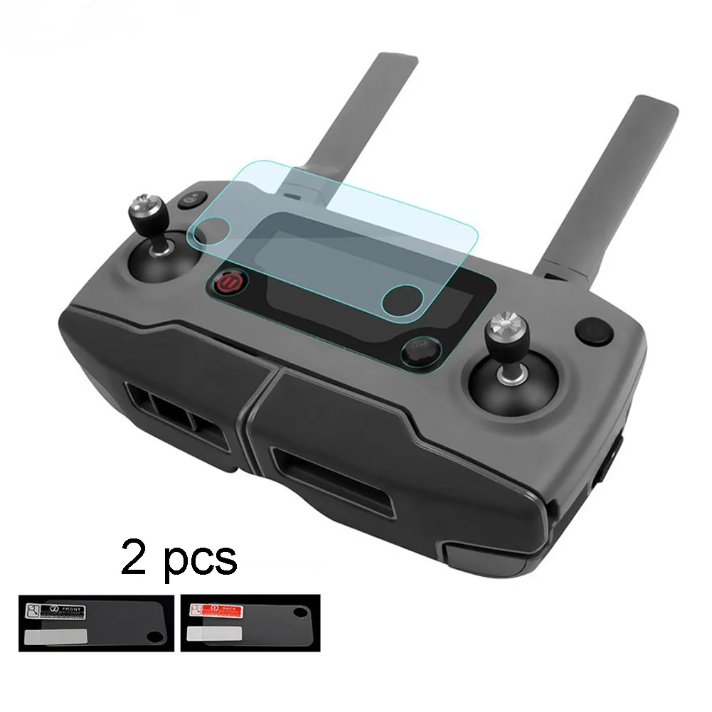 

2pcs Screen Protective Film For DJI Mavic 2 Glass Film Protective Film For Remote Control Anti-fog Plexiglass Membrane