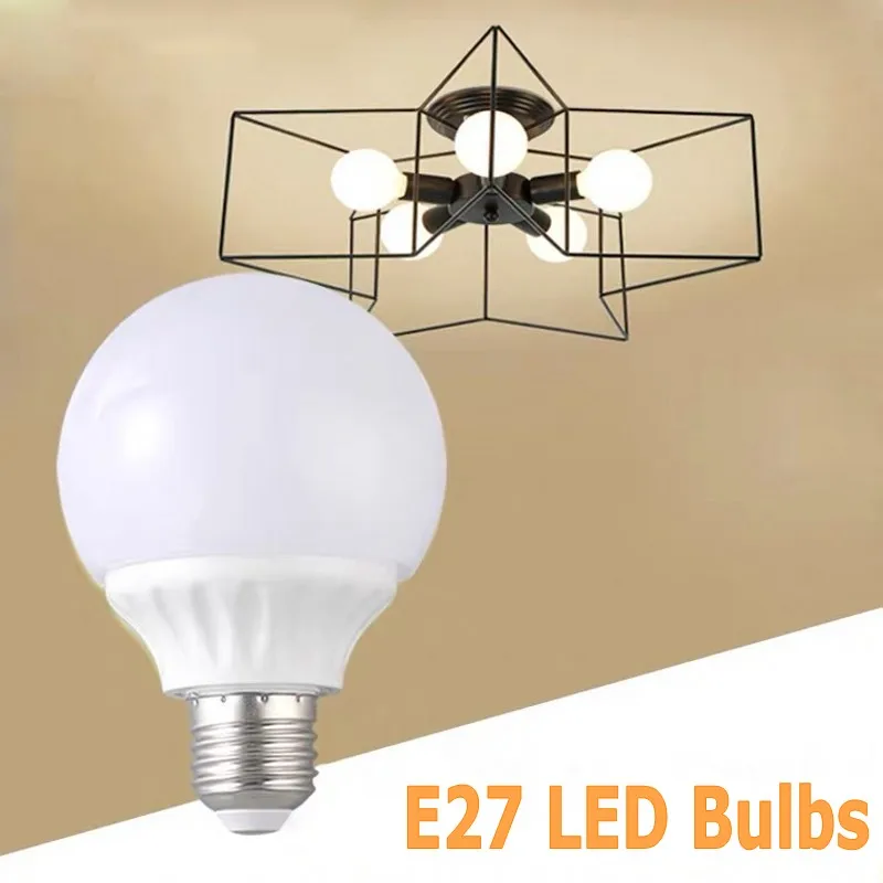 E27 LED Bulb Lamp 220V 110V lampada led light 7W 9W 12W 15W SMD 5730 Lights &amp Lighting G60 G70 G80 G95 Energy Saving Lamps | Лампы и